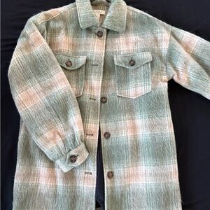 Forever 21 Plaid Shacket